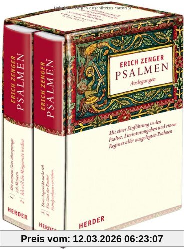 Erich Zenger Psalmen, Auslegungen In Zwei Bänden
