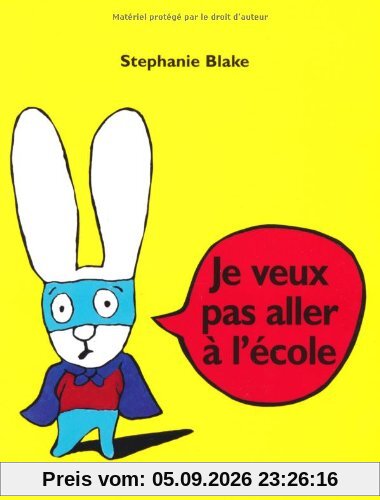 Je veux pas aller à l'école