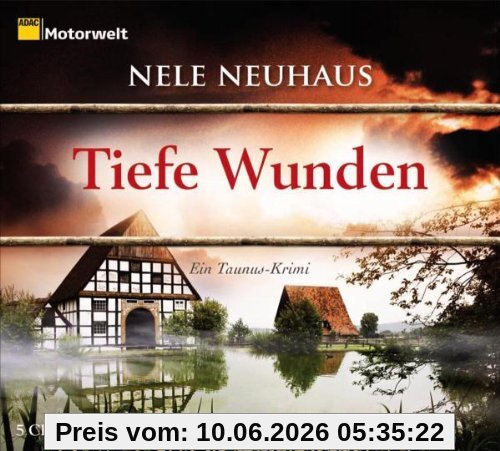 Tiefe Wunden. Ein Taunus-Krimi, 5 CDs (ADAC Motorwelt-Edition)