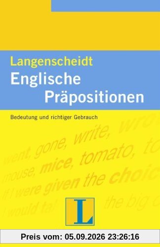 Langenscheidt Englische Präpositionen