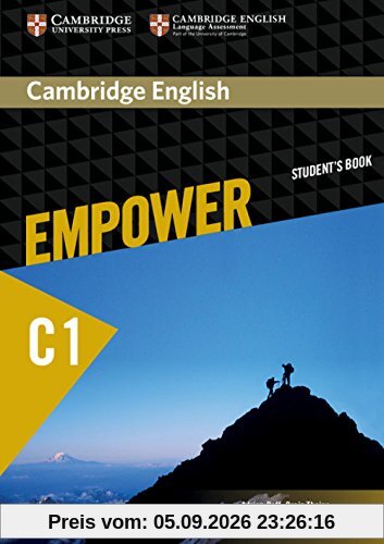 Cambridge English Empower C1: Student's book (print). Für Erwachsenenbildung/Hochschulen