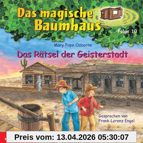 Das magische Baumhaus 10. Das Rätsel der Geisterstadt. CD
