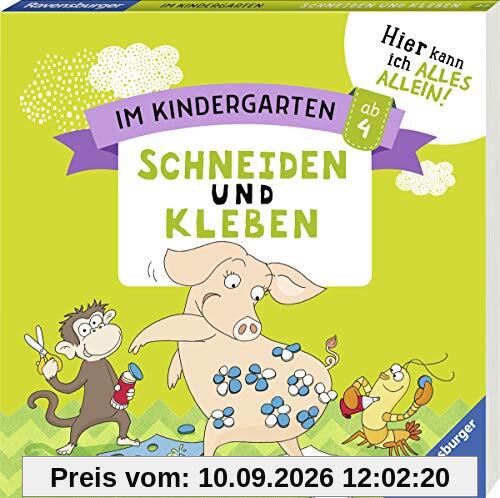 Im Kindergarten: Schneiden und Kleben: Hier kann ich alles allein