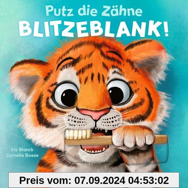 Putz die Zähne blitzeblank!