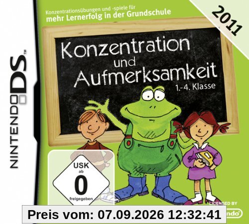 Konzentration und Aufmerksamkeit 1.-4. Kl. 2011
