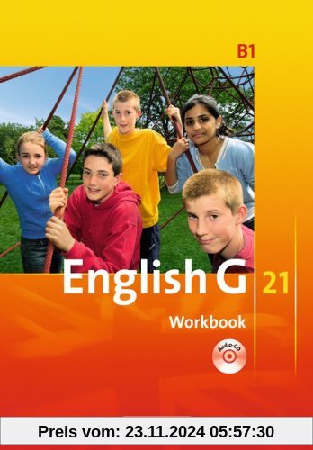 English G 21 - Ausgabe B: Band 1: 5. Schuljahr - Workbook mit CD