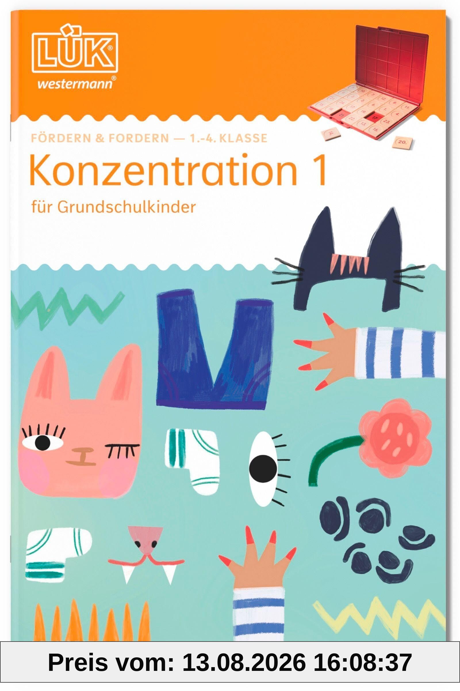 LÜK - 1./2./3./4. Klasse - Fördern & Fordern Konzentration 1