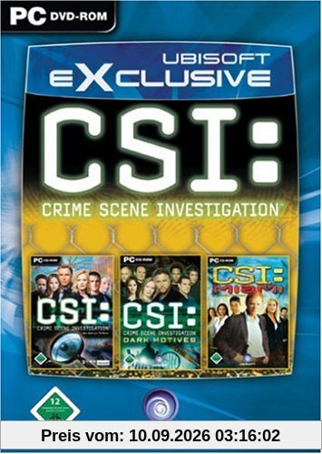 CSI: Crime Scene Investigation - Triple Pack [Ubi Soft eXclusive]