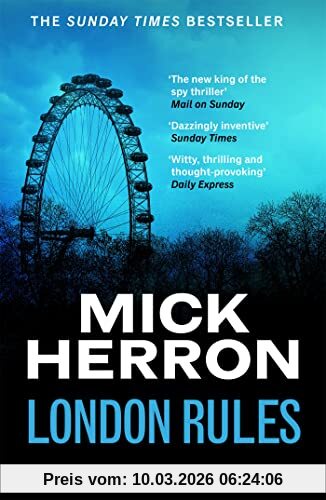 Mick Herron London Rules, Slough House Thriller 5, Nominiert, Cwa Goldsboro Gold Dagger 2018, Nominiert, Cwa Ian Fleming Steel Dagger 2018