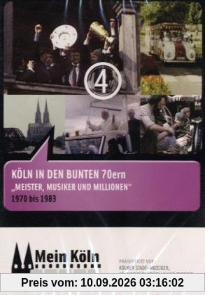 Mein Köln - Gefilmte Stadtgeschichte(n), DVD-Videos, Tl.4 : Köln in den bunten 70ern, 1 DVD