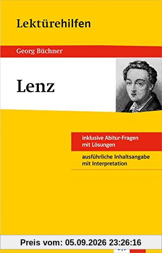 Klett Lektürehilfen Georg Büchner, Lenz: für Oberstufe und Abitur