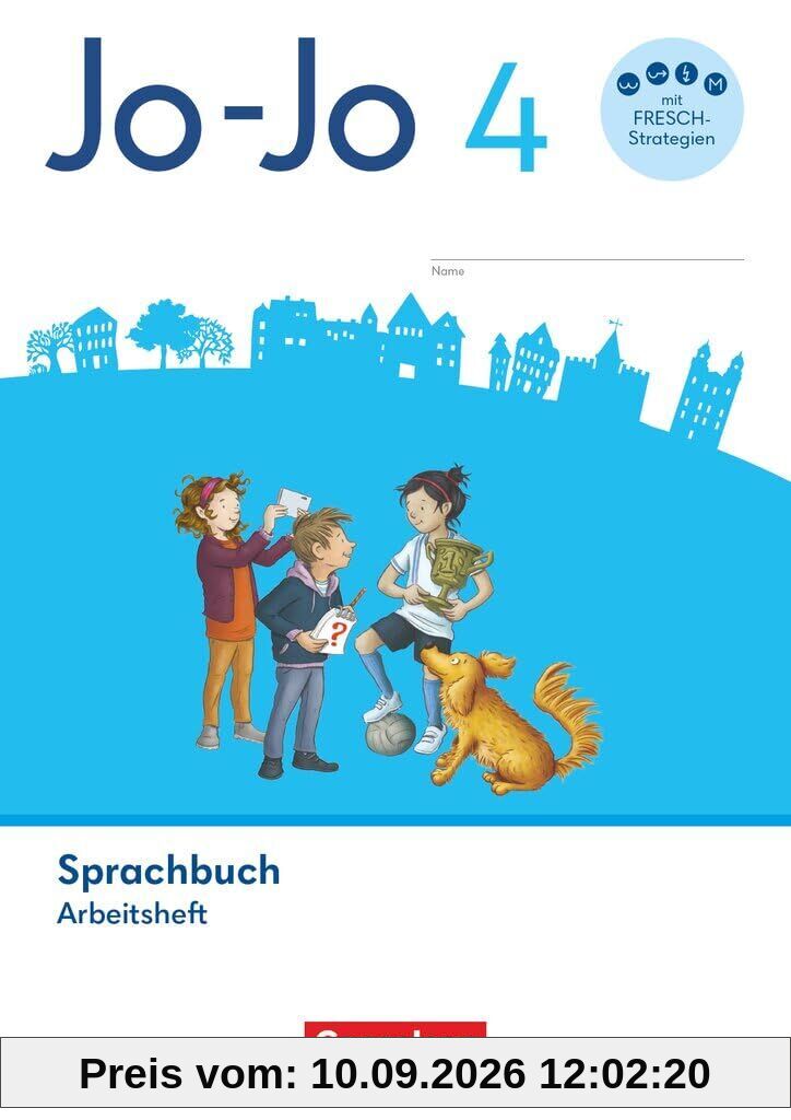 Jo-Jo Sprachbuch 4. Schuljahr - Allgemeine Ausgabe 2024 - Arbeitsheft