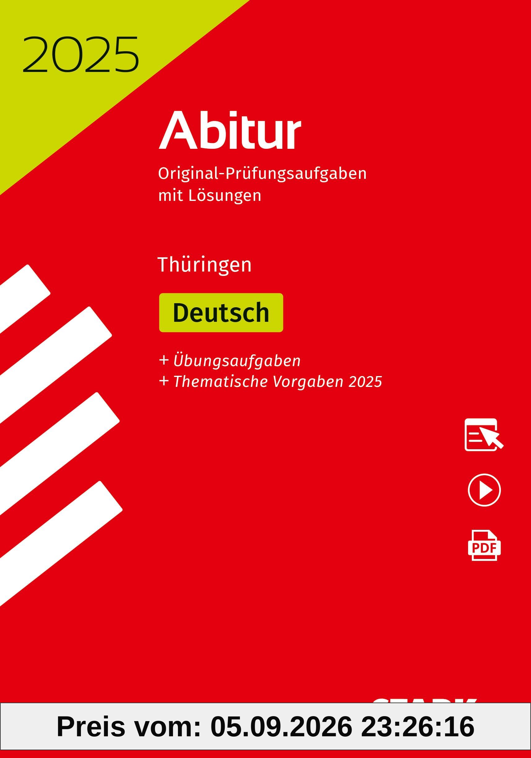 STARK Abiturprüfung Thüringen 2025 - Deutsch