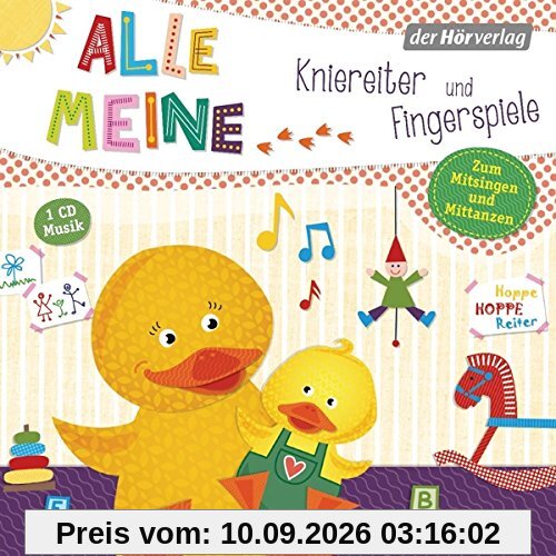 Alle Meine Kniereiter und Fingerspiele