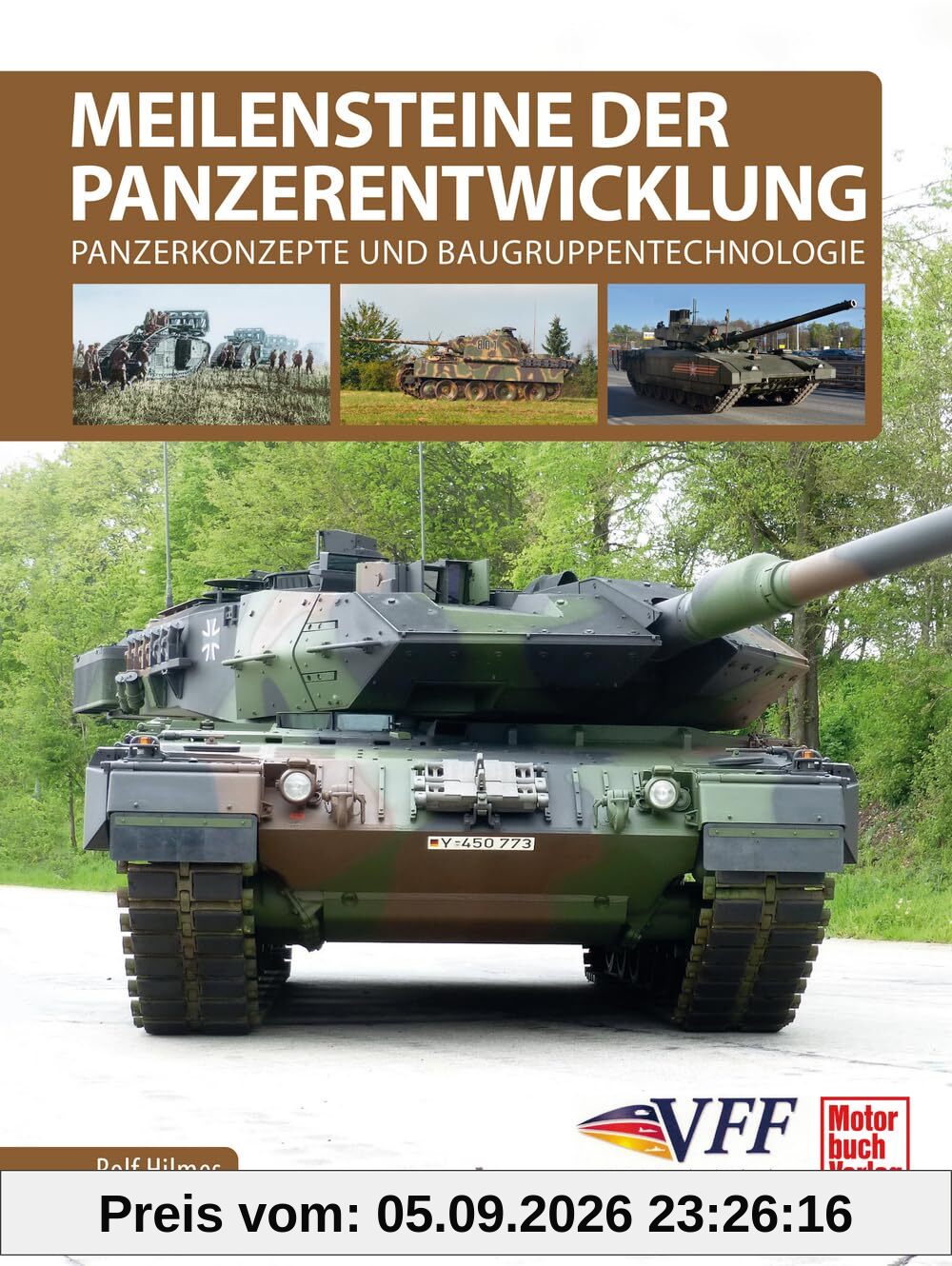 Meilensteine der Panzerentwicklung: Panzerkonzepte und Baugruppentechnologie