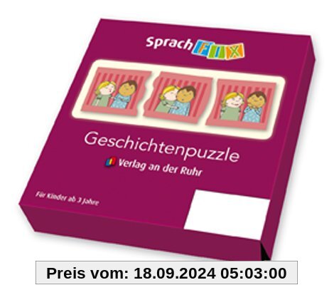 Sprachfix Geschichtenpuzzle - Set 1: Spiele zur Sprachförderung