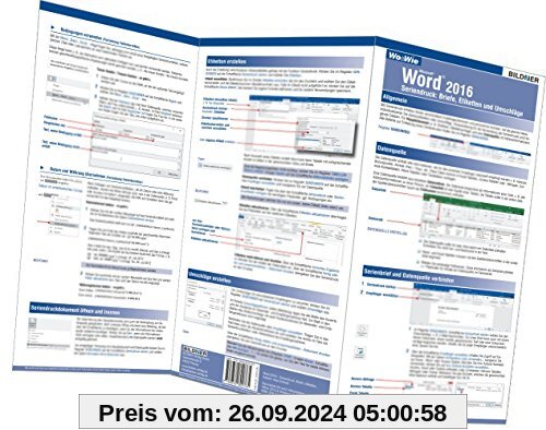 Wo&Wie: Word 2016 Seriendruck: Briefe, Etiketten und Umschläge