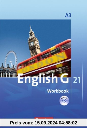 English G 21 - Ausgabe A: Band 3: 7. Schuljahr - Workbook mit CD