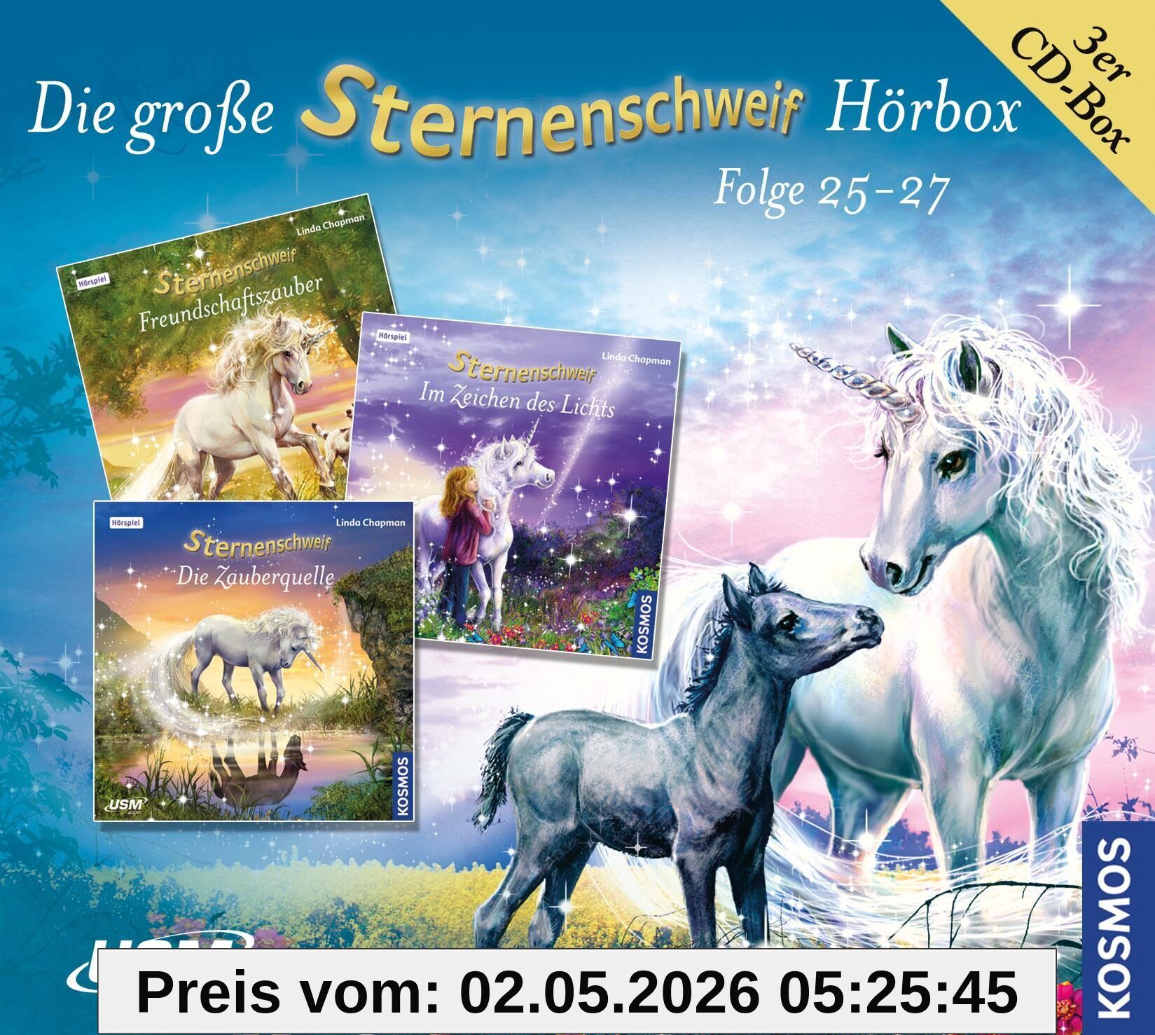 Die große Sternenschweif Hörbox Folgen 25-27 (3 Audio CDs)