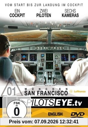 Lufthansa Airbus A340-600 München-San Francisco, DVD