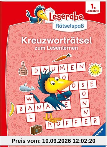 Ravensburger Leserabe Rätselspaß - Kreuzworträtsel zum Lesenlernen - 1. Lesestufe