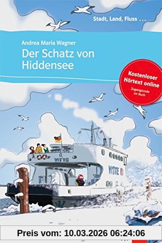 Wagner, Andrea Maria Der Schatz Von Hiddensee , Deutsch Als Fremdsprache