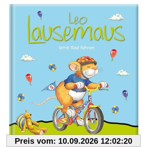 Leo Lausemaus lernt Rad fahren: Kinderbuch zum Vorlesen - Eine Kindergeschichte für Kinder von 2 bis 4 Jahren