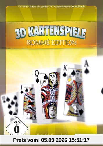 3D Kartenspiele - Rommé Edition (PC)