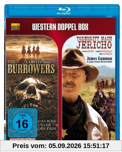 Western Doppel BD: The Burrowers / Todesritt nach Jericho [Blu-ray]