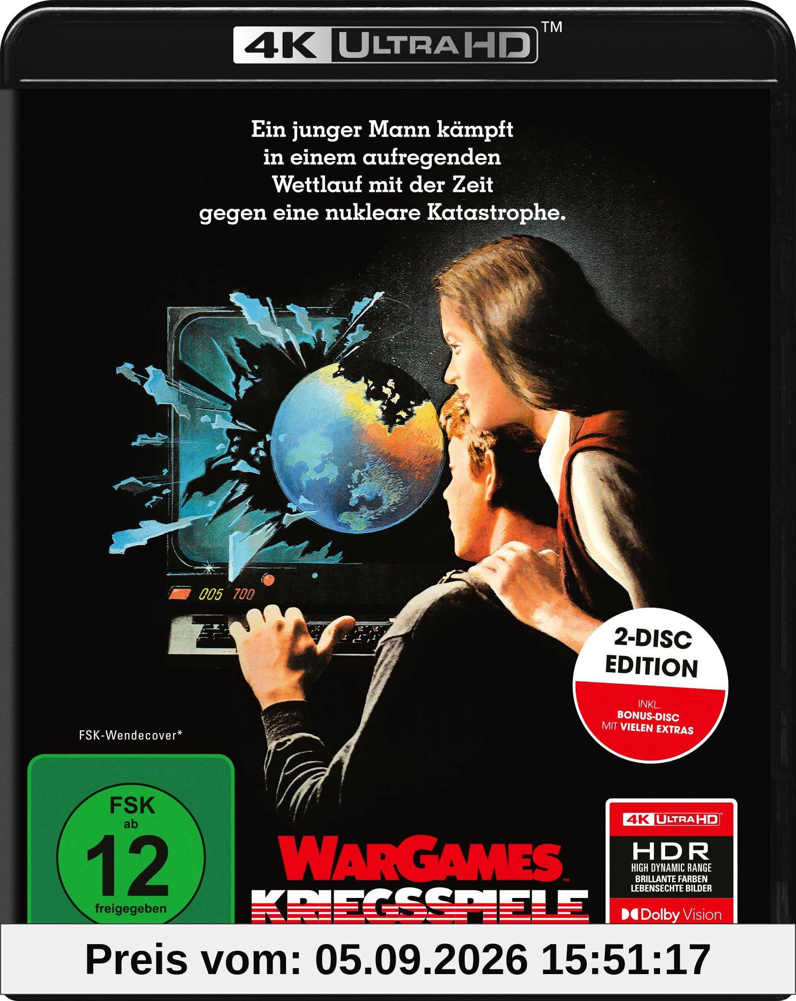 WarGames - Kriegsspiele (UHD-Blu-ray + Bonus-Blu-ray)