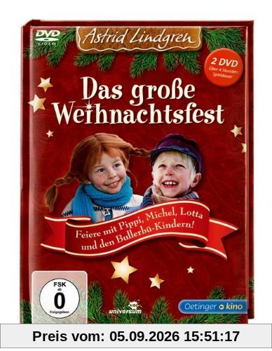 Astrid Lindgren - Das große Weihnachtsfest (2 DVDs)