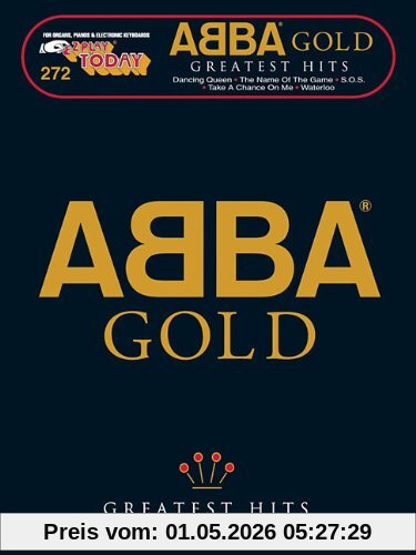 E-Z Play Today 272 Abba Gold Mlc: Greatest Hits