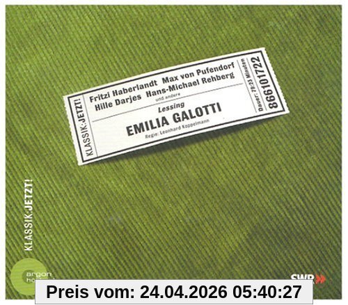 Hörbuch Emilia Galotti. CD