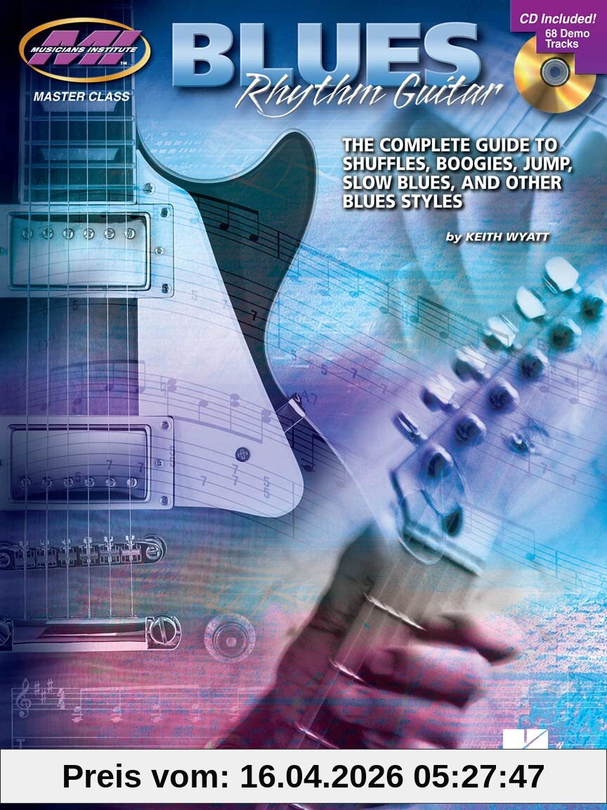 Blues Rhythm Guitar (Book & CD): Noten, CD, Lehrmaterial für Gitarre (Master Class): Master Class Series
