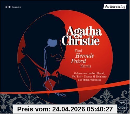Fünf Hercule-Poirot-Krimis