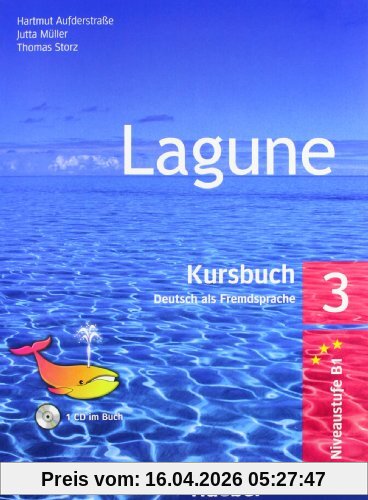 Lagune 3: Deutsch als Fremdsprache / Kursbuch mit Audio-CD