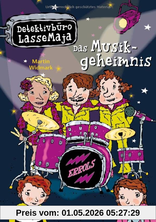 Detektivbüro LasseMaja - Das Musikgeheimnis (Detektivbüro LasseMaja, Bd. 34): Bilderbuch