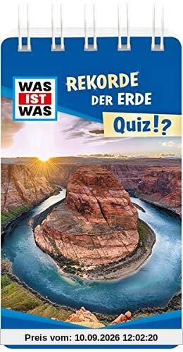 WAS IST WAS Quiz Rekorde der Erde: Über 100 Fragen und Antworten! Mit Spielanleitung und Punktewertung (WAS IST WAS Quizblöcke)