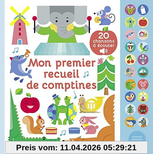 Mon premier recueil de comptines