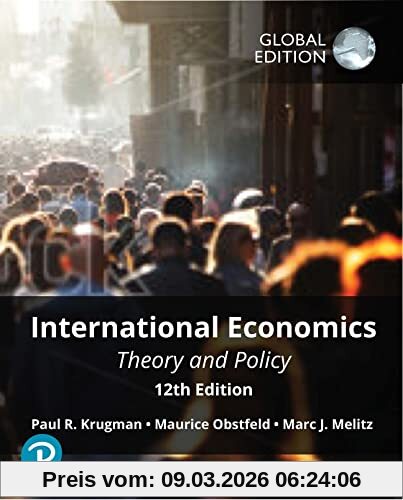 Paul Krugman International Economics, Theory And Policy, Global Edition