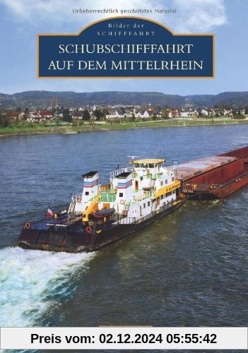 Schubschifffahrt auf dem Mittelrhein