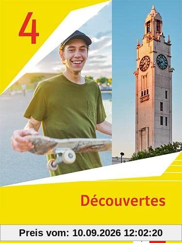 Découvertes 4. Ausgabe 1. oder 2. Fremdsprache: Schulbuch Softcover 4. Lernjahr (Découvertes. Ausgabe 1. oder 2. Fremdsprache ab 2020)