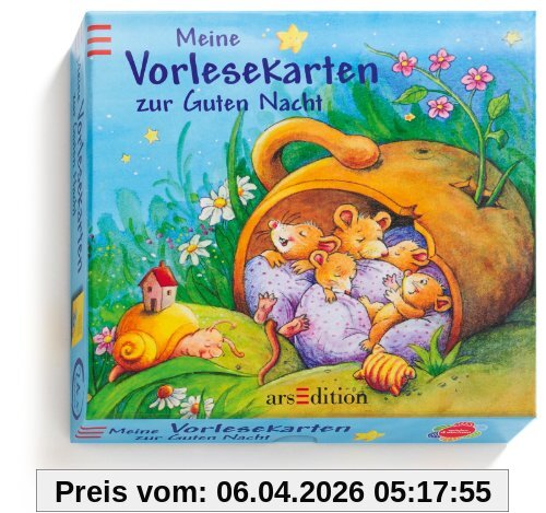 Meine Vorlesekarten zur Guten Nacht (Vorlesekarten-Pappe)