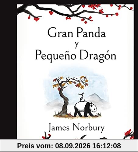 Gran panda y pequeño dragón (Nube de Tinta)