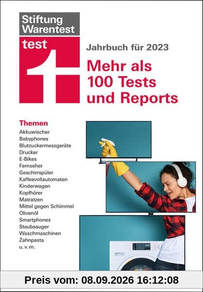 test Jahrbuch 2023: Mehr als 100 Tests und Reports