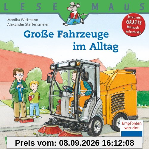 LESEMAUS, Band 101: Große Fahrzeuge im Alltag