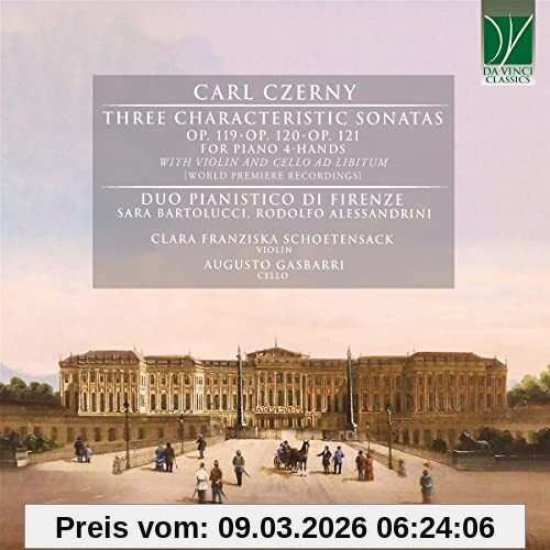 Duo Pianistico di Firenze Three Characteristic Sonatas