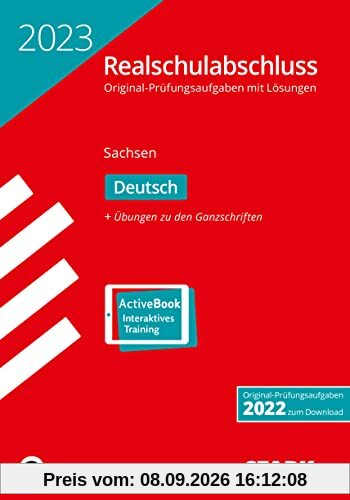STARK Original-Prüfungen Realschulabschluss 2023 - Deutsch - Sachsen