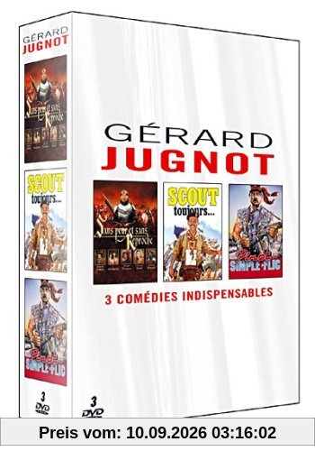 Coffret Gerard Jugnot 3 DVD (Scout Toujours, Pinot Simple Flic.....) [FR Import]