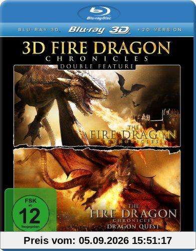 3D Fire Dragon Chronicles - Double Feature (Dragon Hunter & Dragon Quest) [3D Blu-ray]